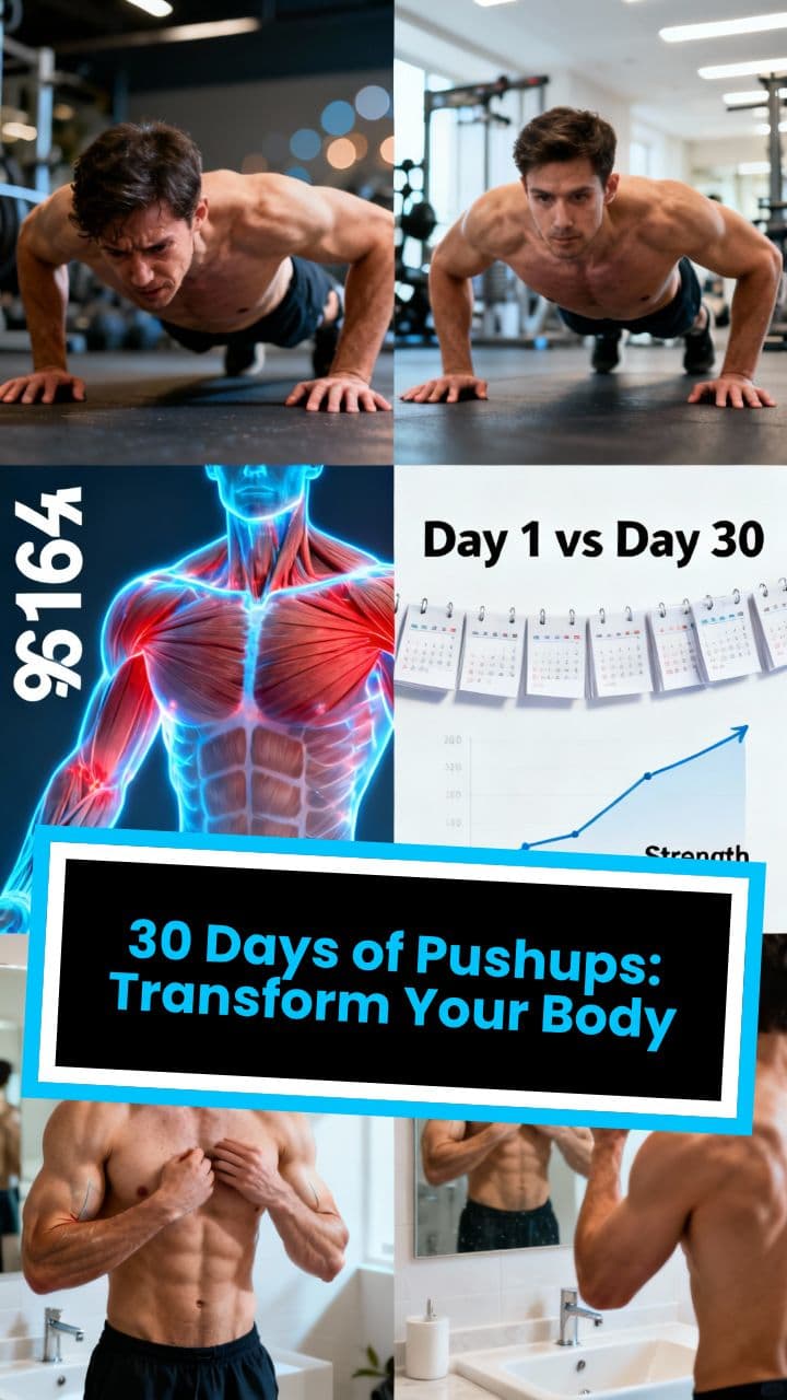 30 Days of Pushups: Transform Your Body