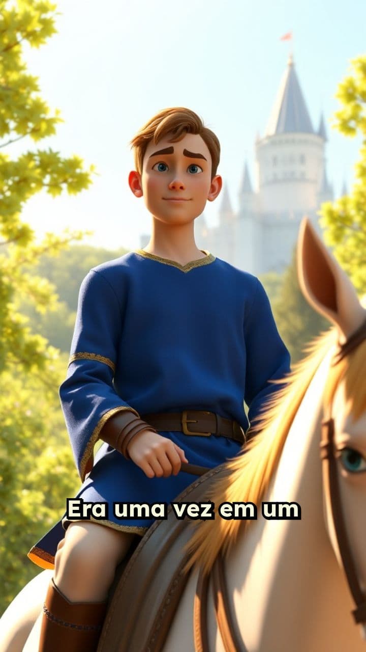 O Príncipe Marquinhos e Bia na Floresta