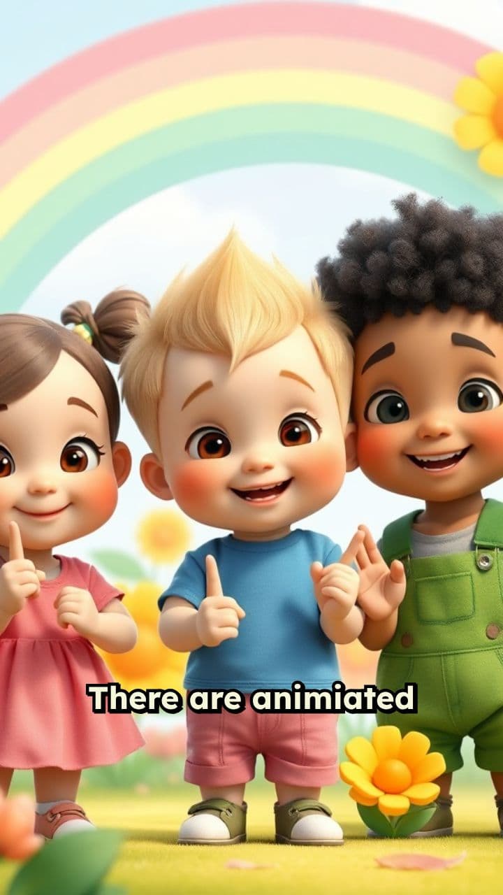 Counting Fun with Colorful Characters