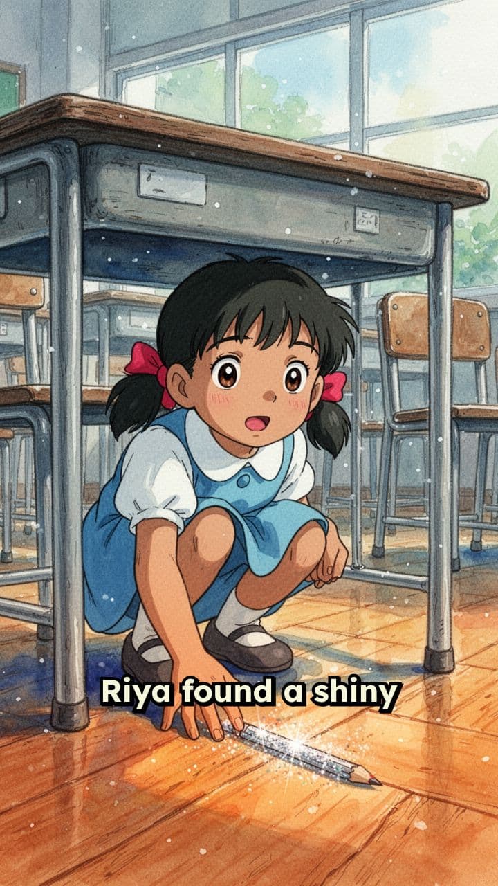 Riya Returns the Pencil