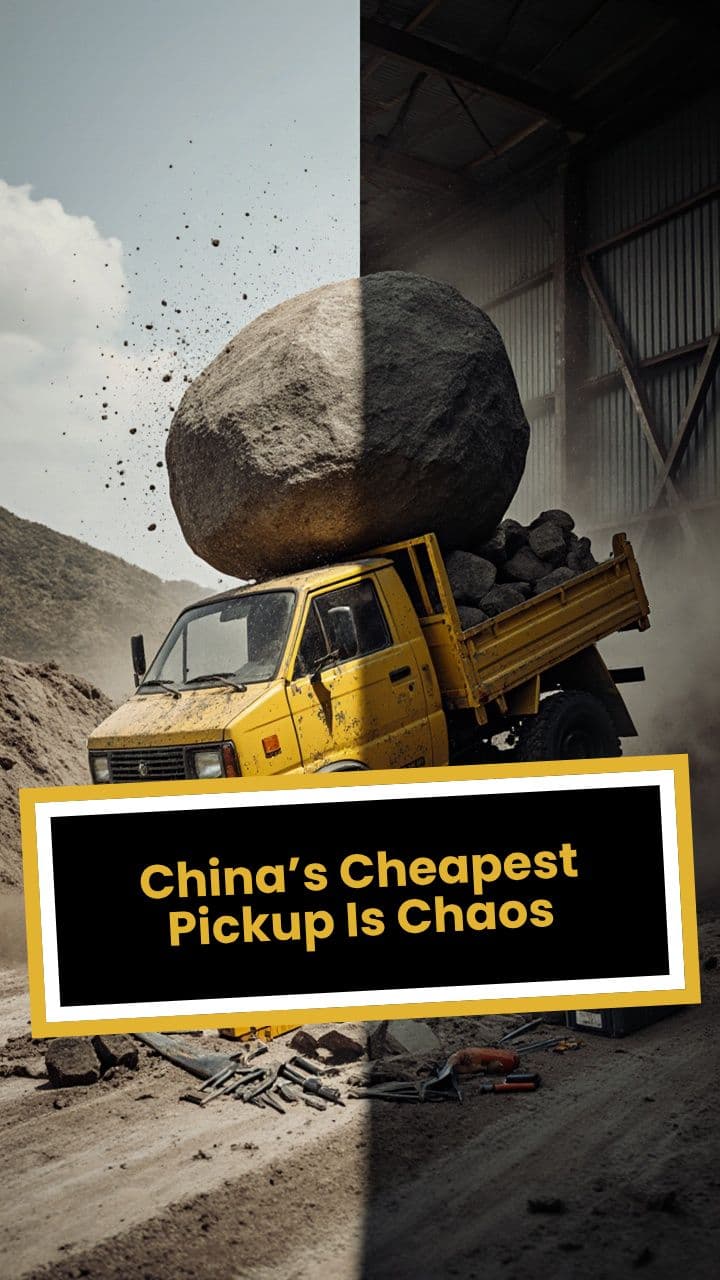 China’s Cheapest Pickup Is Chaos