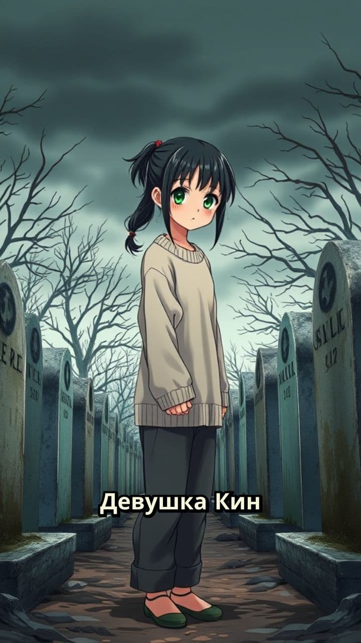 Слезы Кин у могил друзей