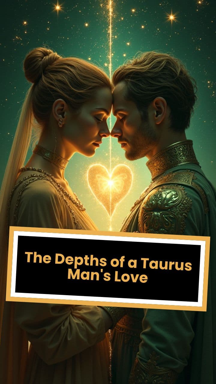 The Depths of a Taurus Man's Love
