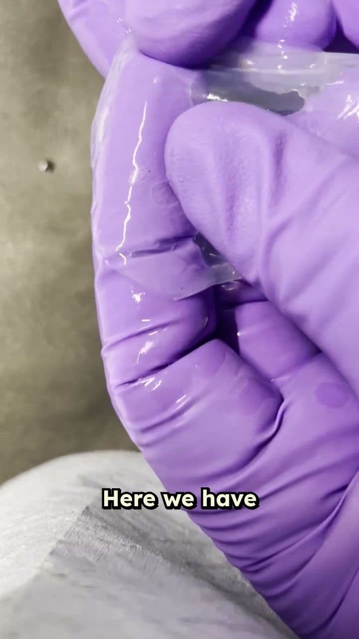 Transparent Liquid-Saturated Hydrogel Sheet