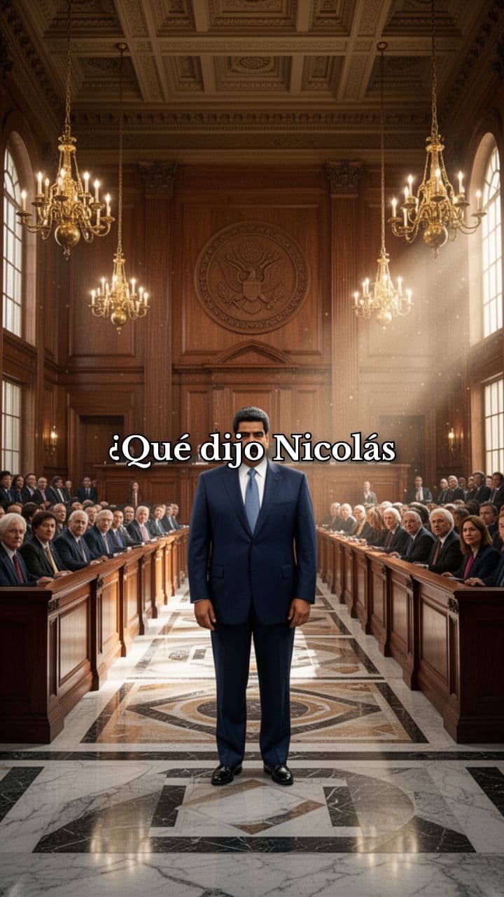 Maduro se declara no culpable en Nueva York