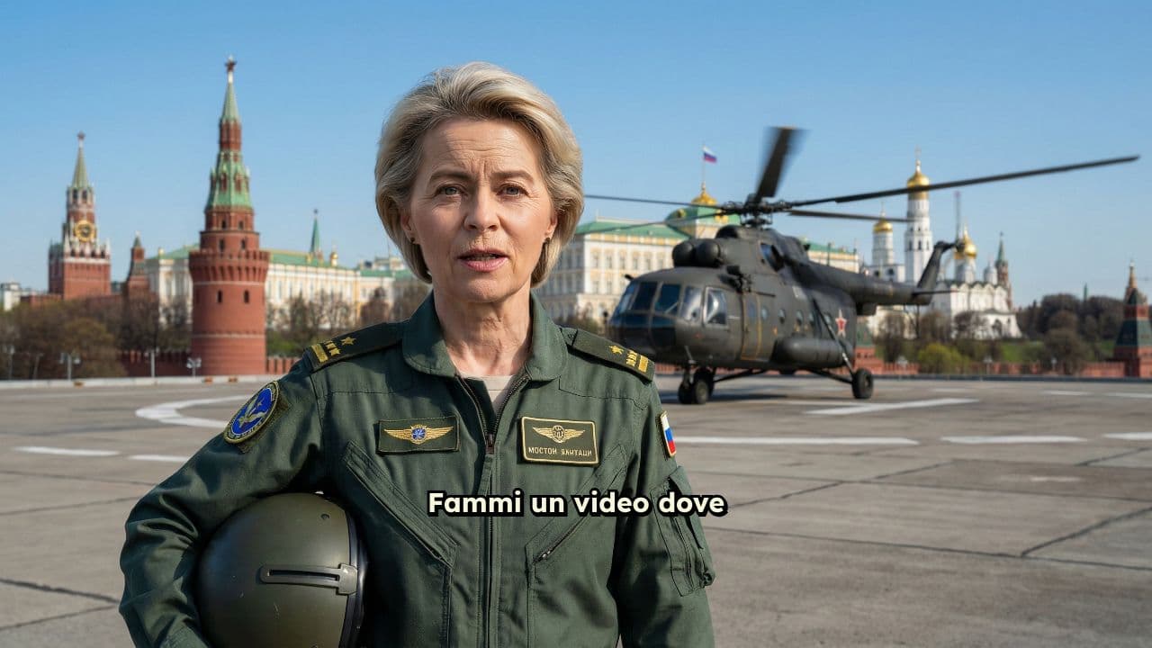 Ursula sfida Putin al Cremlino