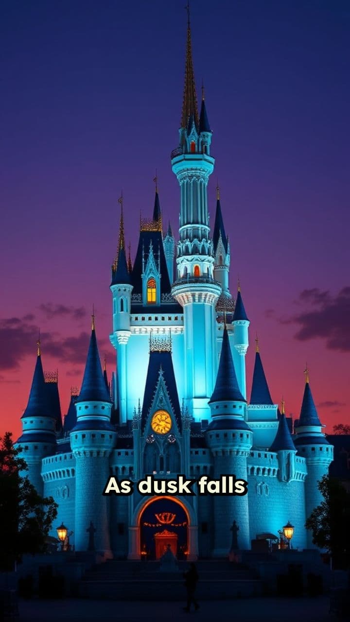 Epic Fireworks Over Cinderella Castle