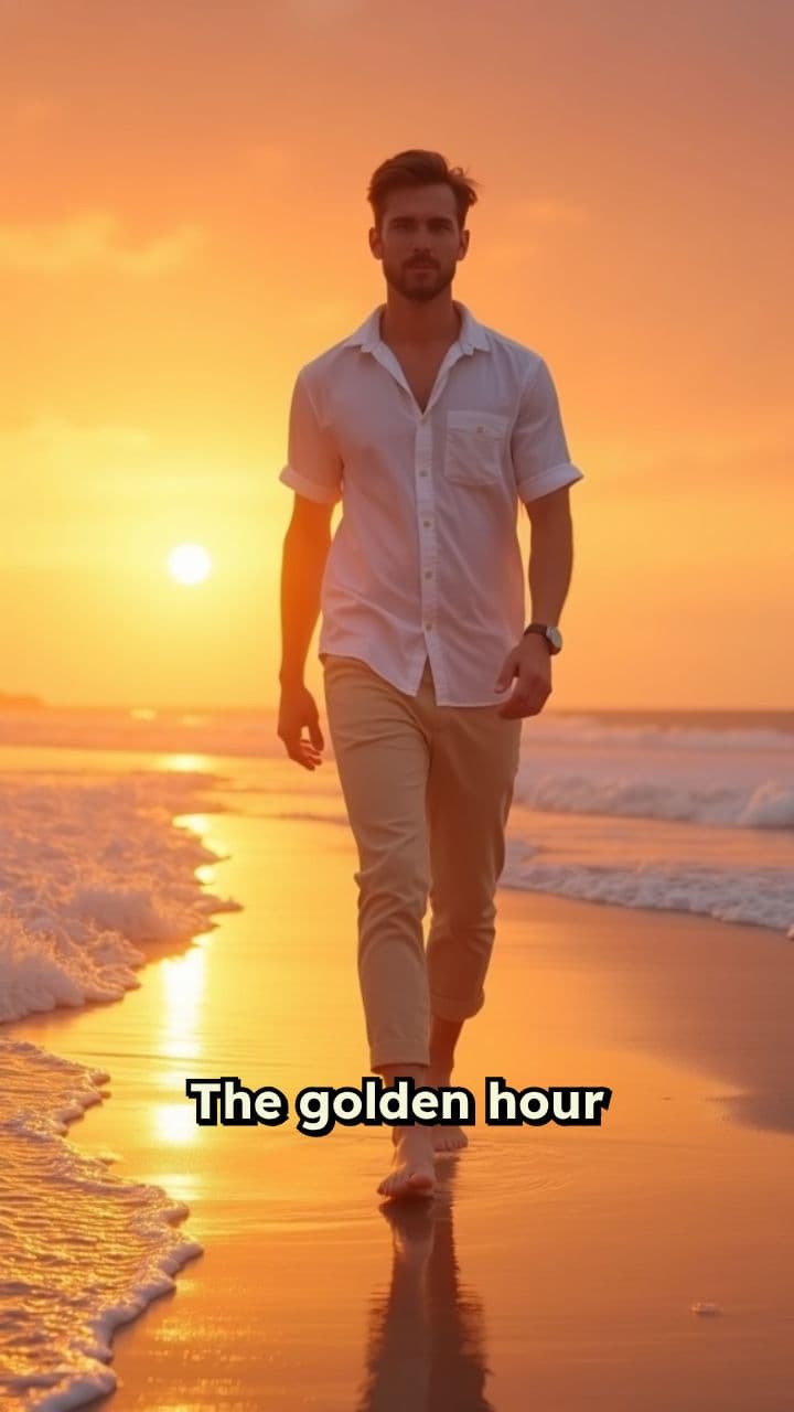 Golden Sunset Reflections