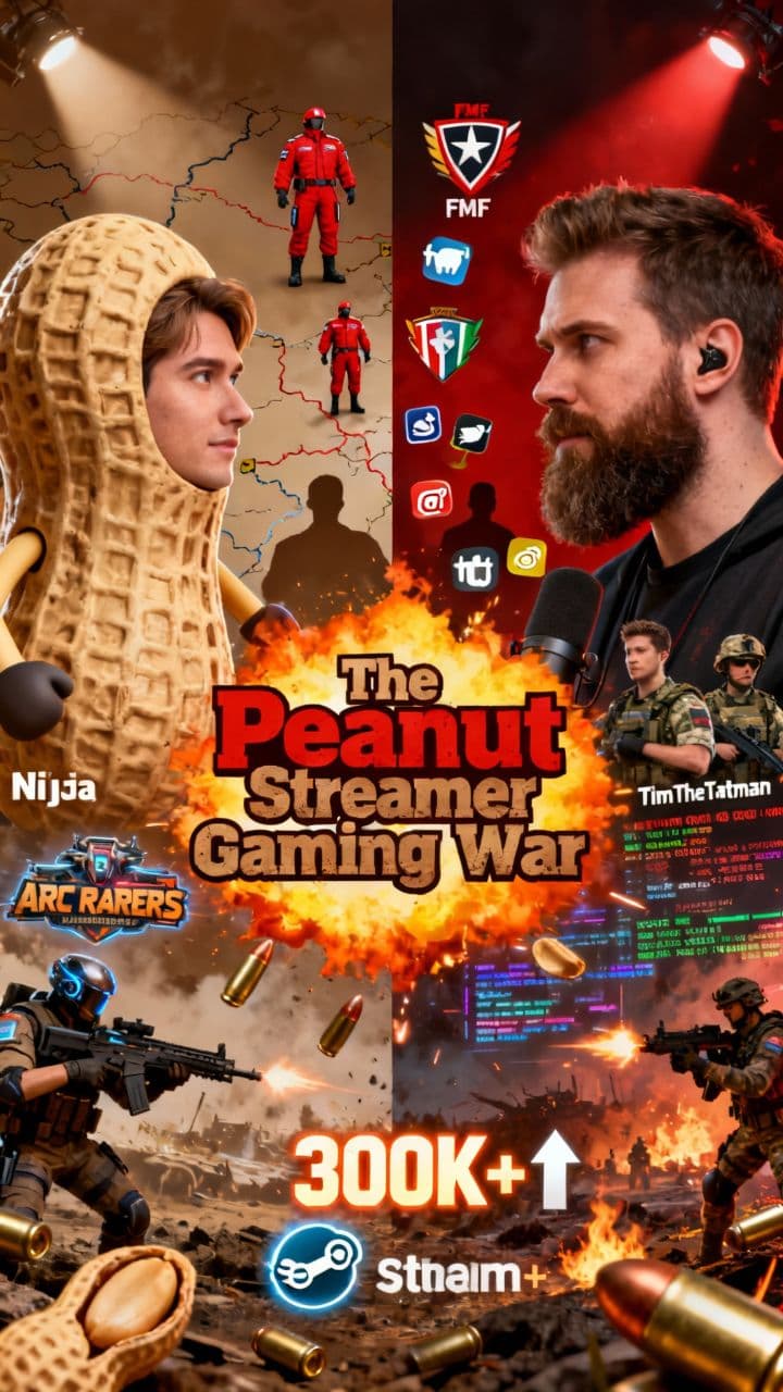 The Peanut Streamer Gaming War