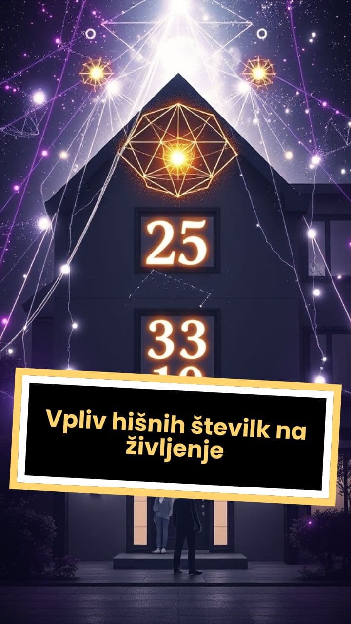 Vpliv hišnih številk na življenje