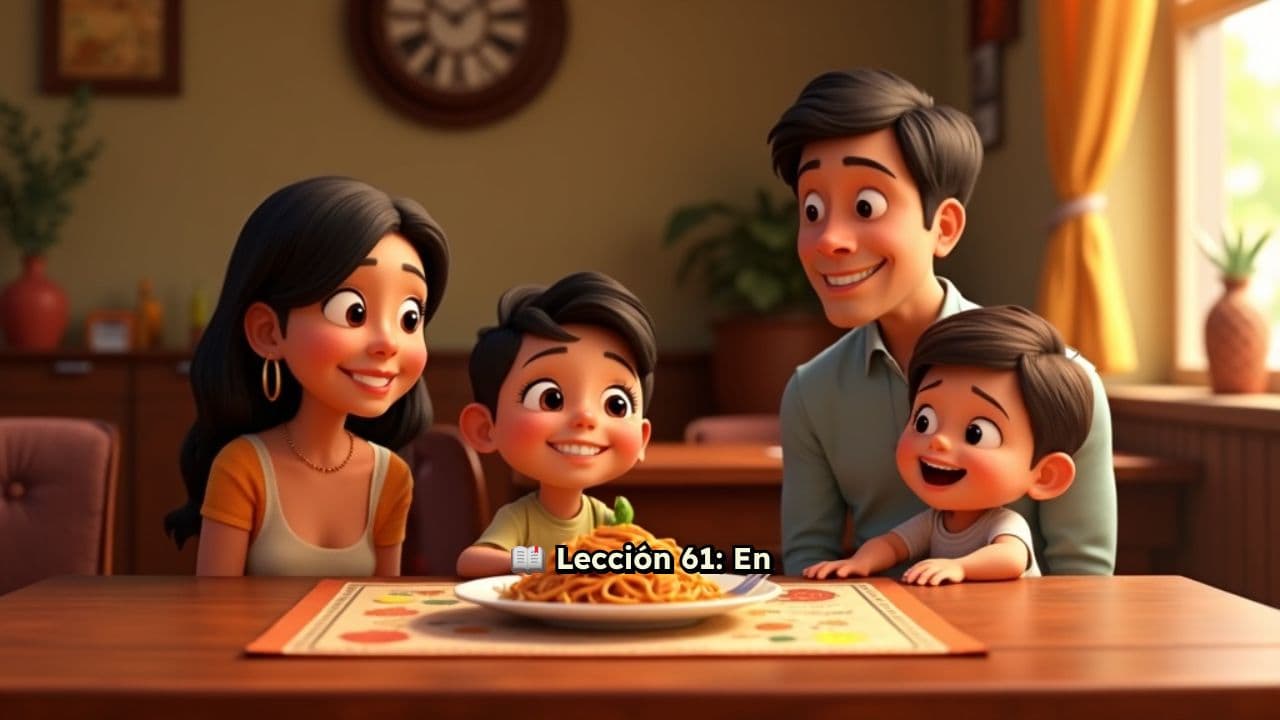 La cena especial de Lucía