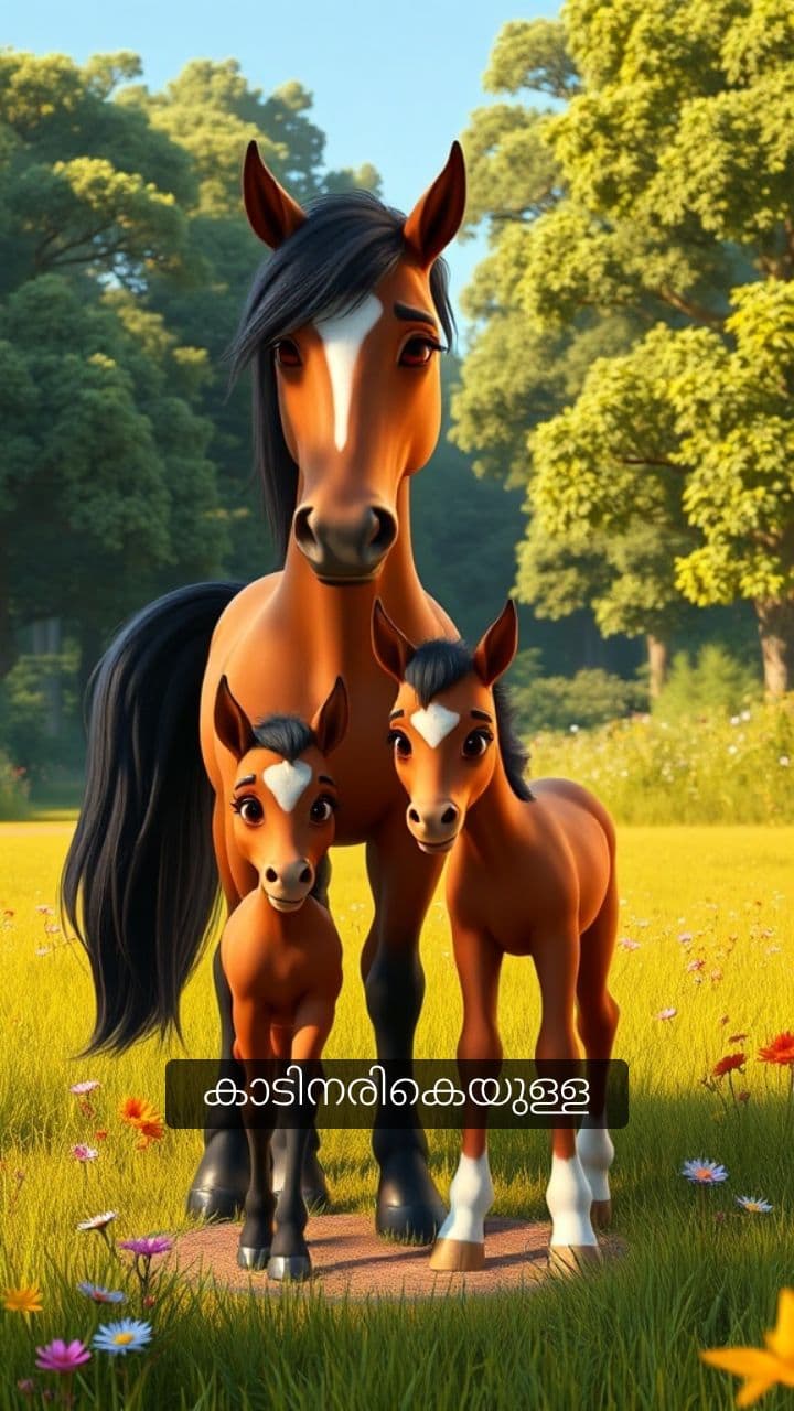 ആന രക്ഷിച്ച കുഞ്ഞുകുതിര