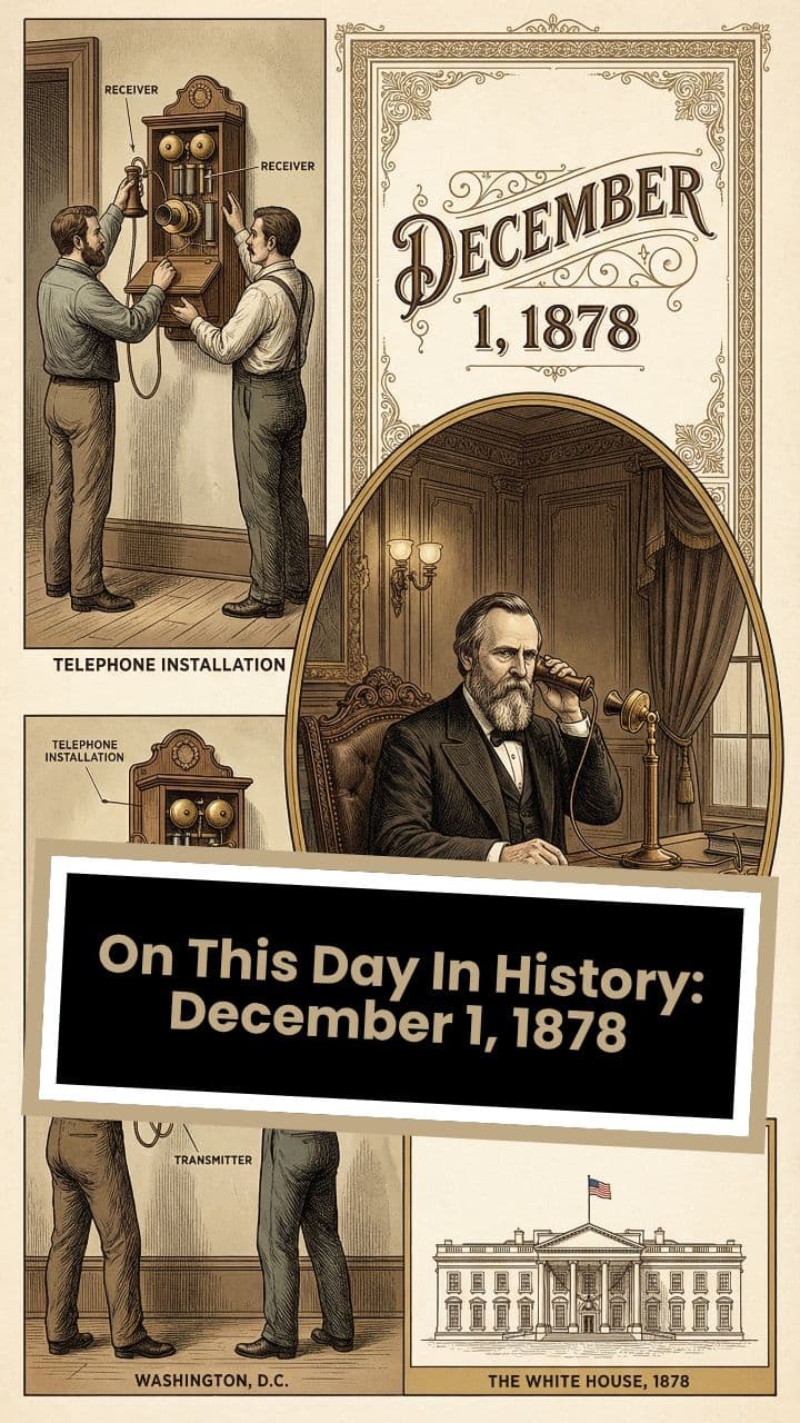 On This Day In History: December 1, 1878