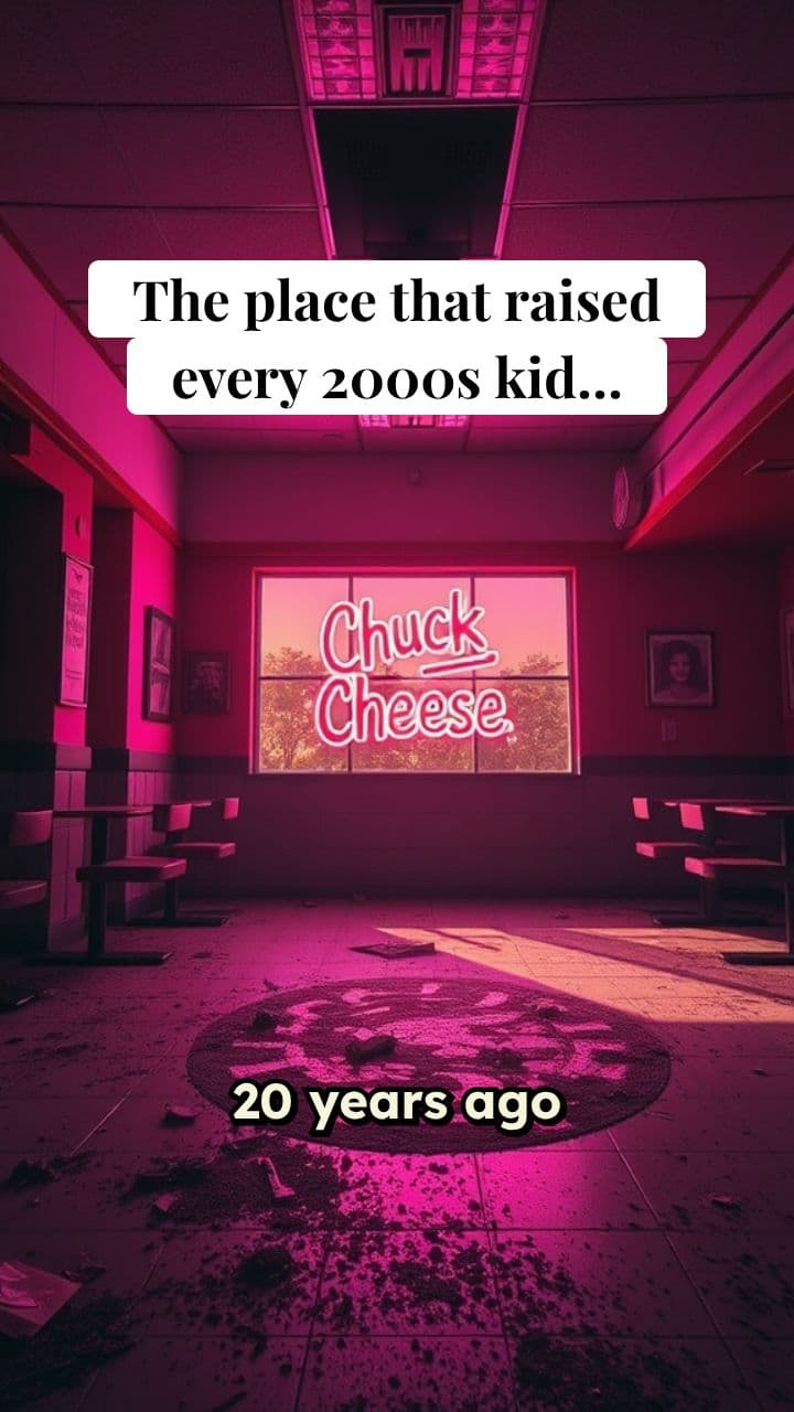 Abandoned Chuck E. Cheese Nostalgia