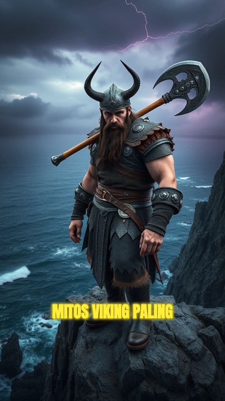 Mitos Helm Bertanduk Viking