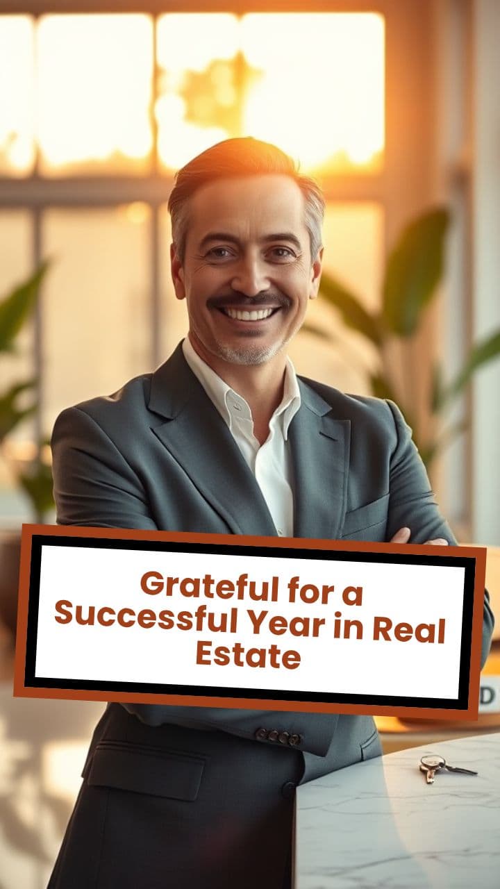 Grateful for a Successful Year in Real Estate