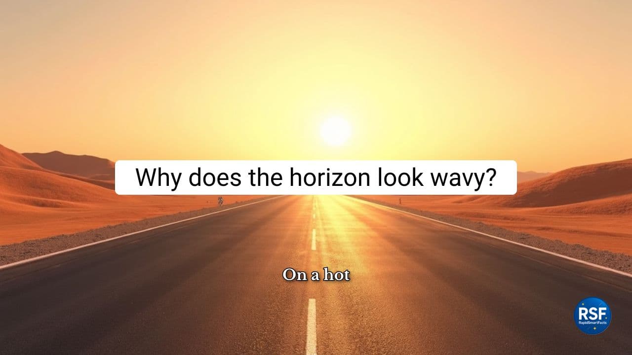 Why Heat Waves Make the Horizon Look Wavy | RapidSmartFacts