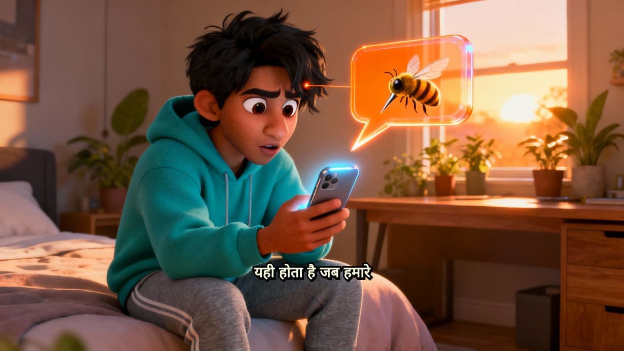 मोबाइल नोटिफिकेशन: मन को लगने वाला डंक