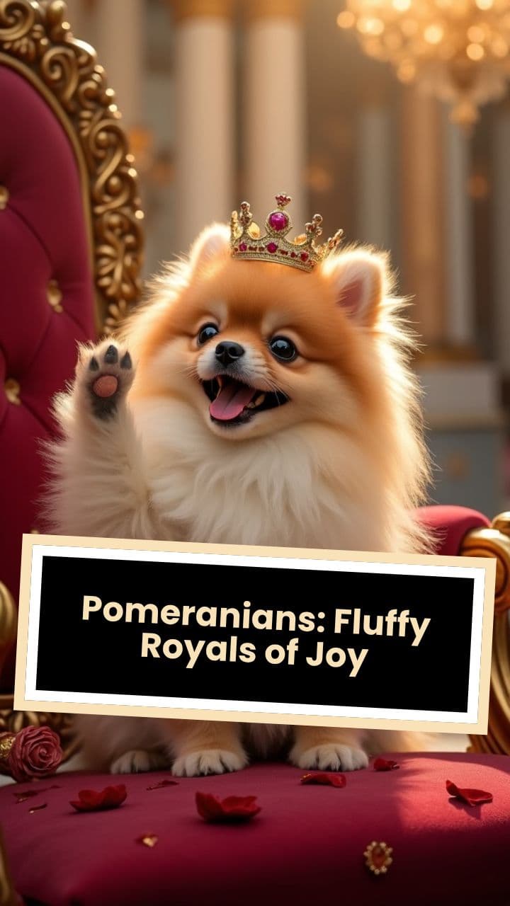 Pomeranians: Fluffy Royals of Joy
