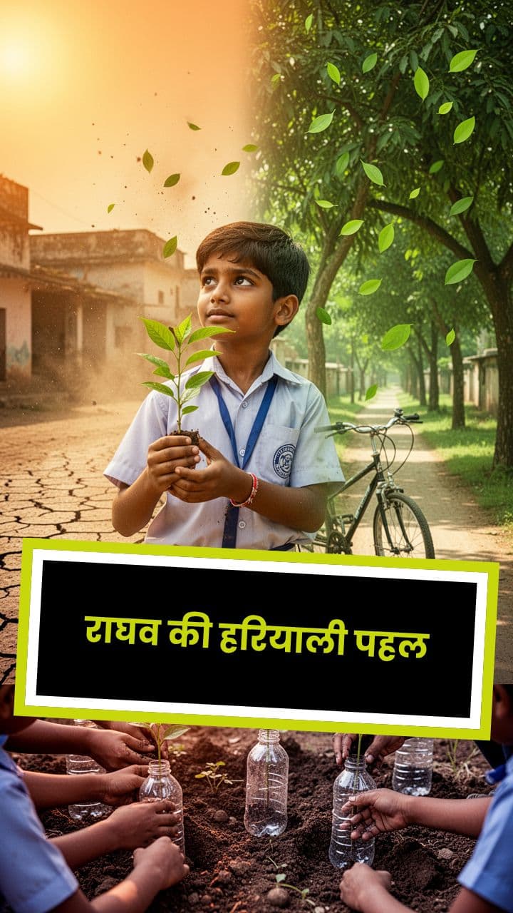 राघव की हरियाली पहल