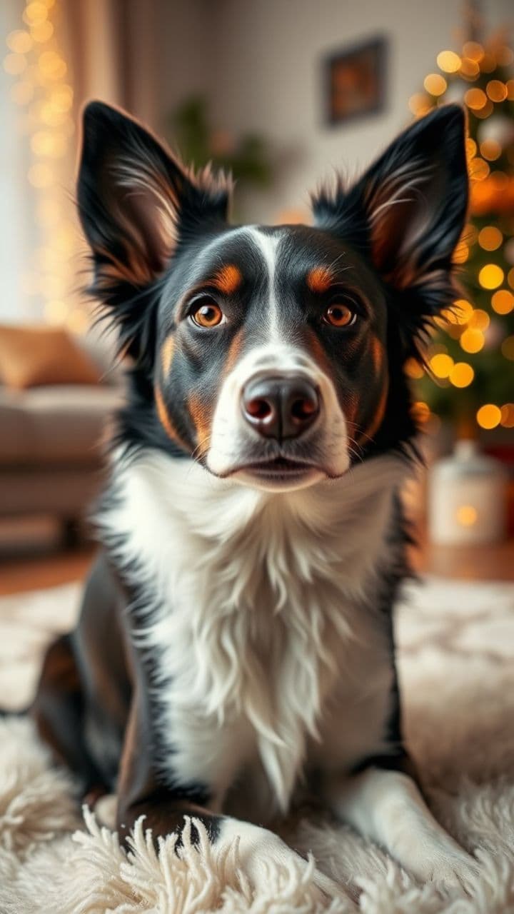 Lotta und Johanna in weißer Weihnacht