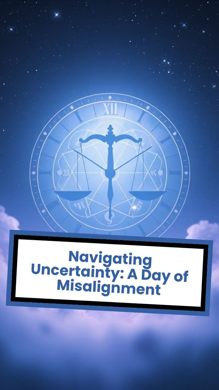 Navigating Uncertainty: A Day of Misalignment