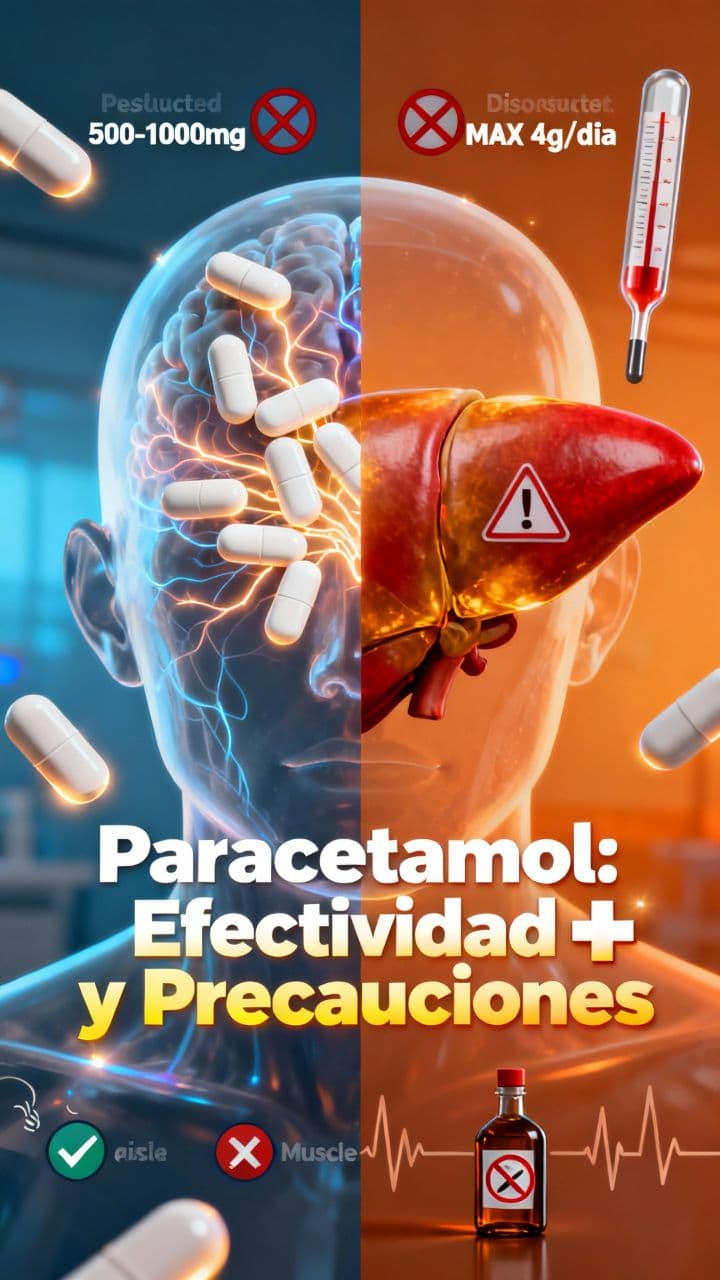 Paracetamol: Efectividad y Precauciones