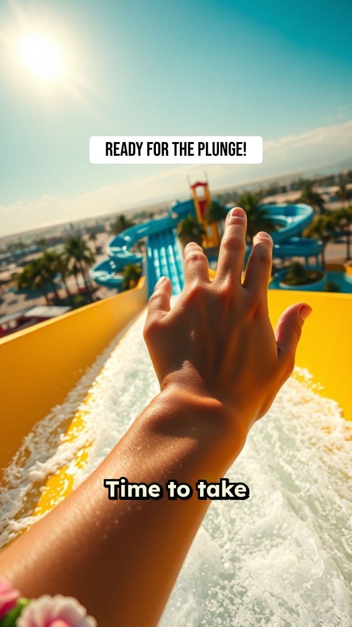 Water Slide POV Adventure
