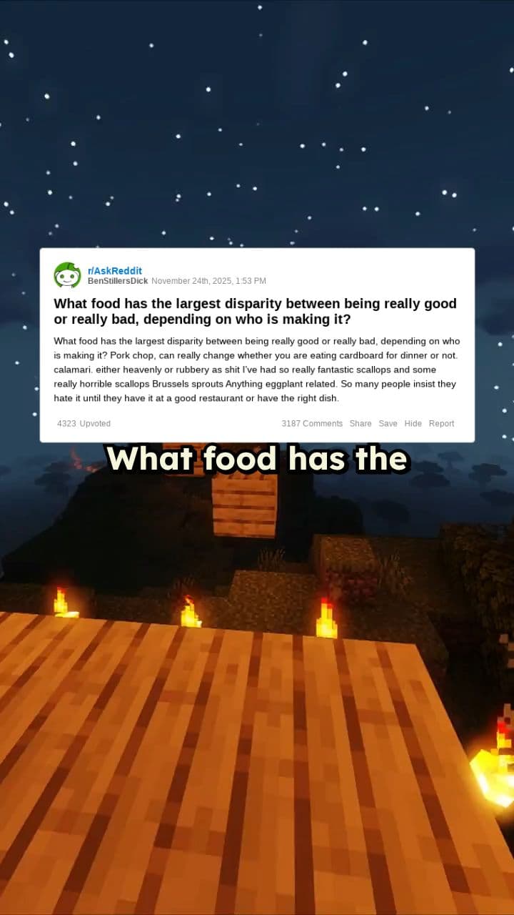 Foods with Extreme Quality Disparity