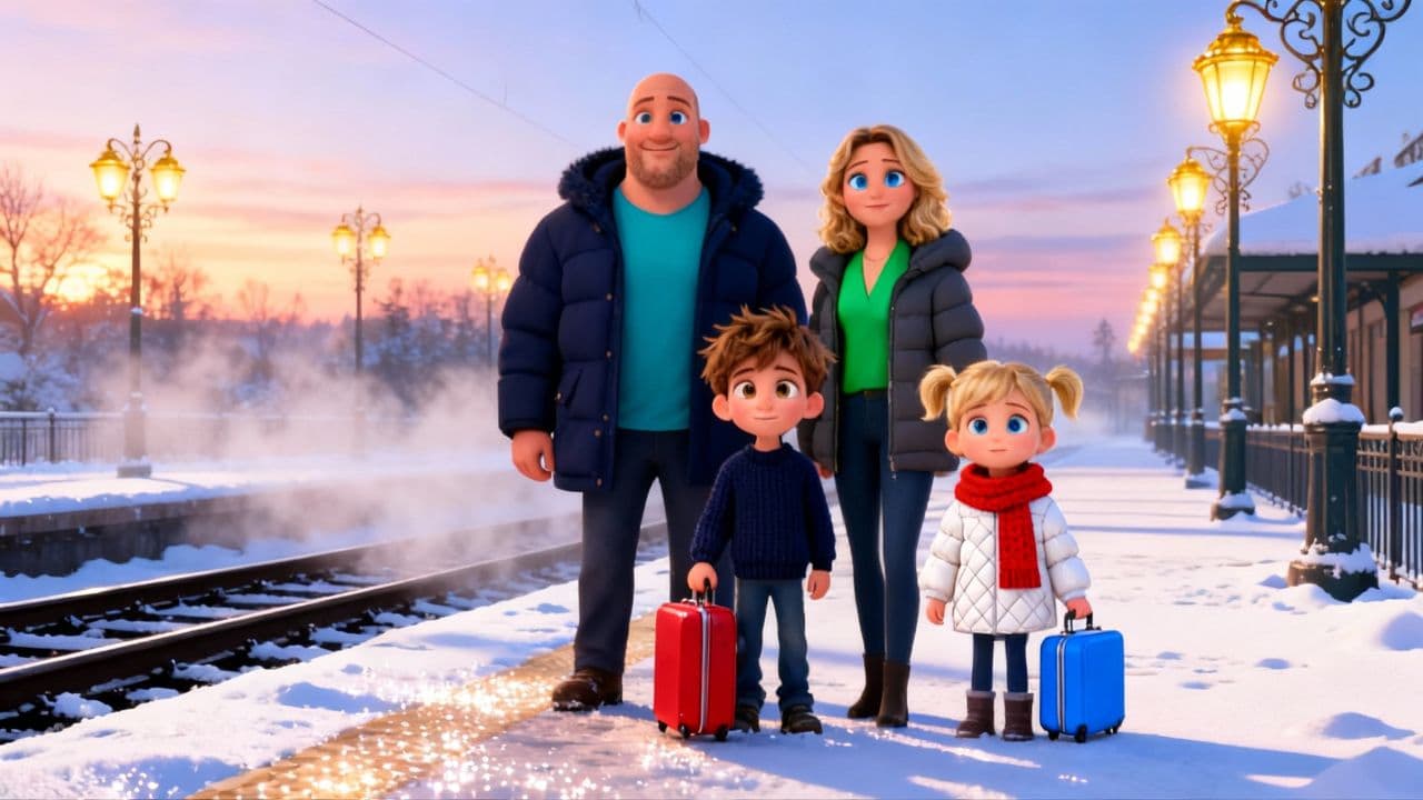 #7830-A Winter's Journey Home