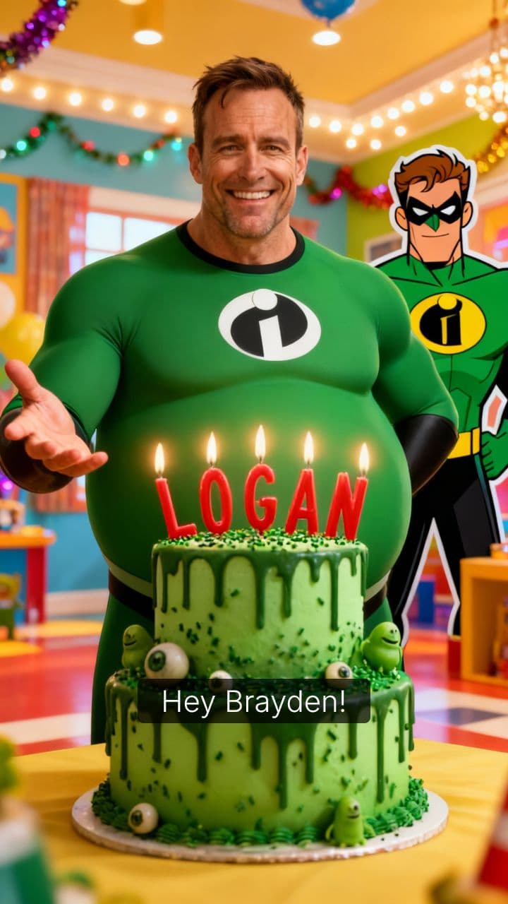 Incredigassy's Birthday Message for Brayden
