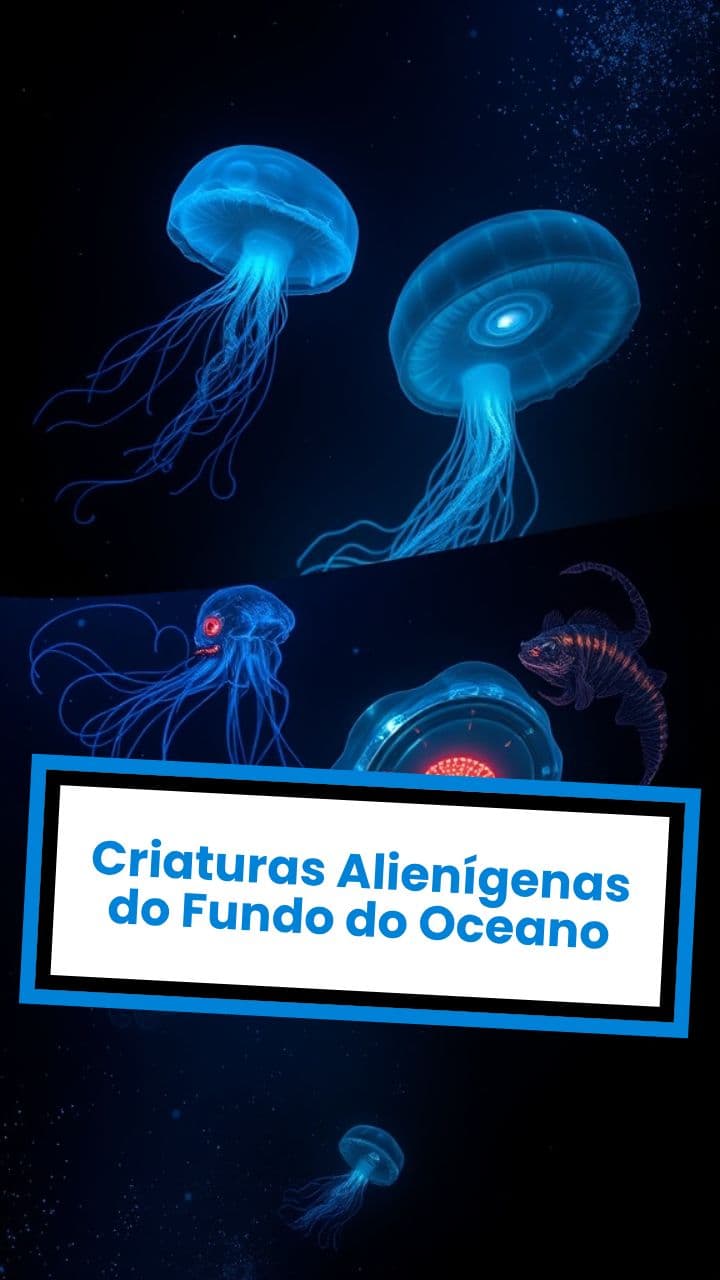 Criaturas Alienígenas do Fundo do Oceano