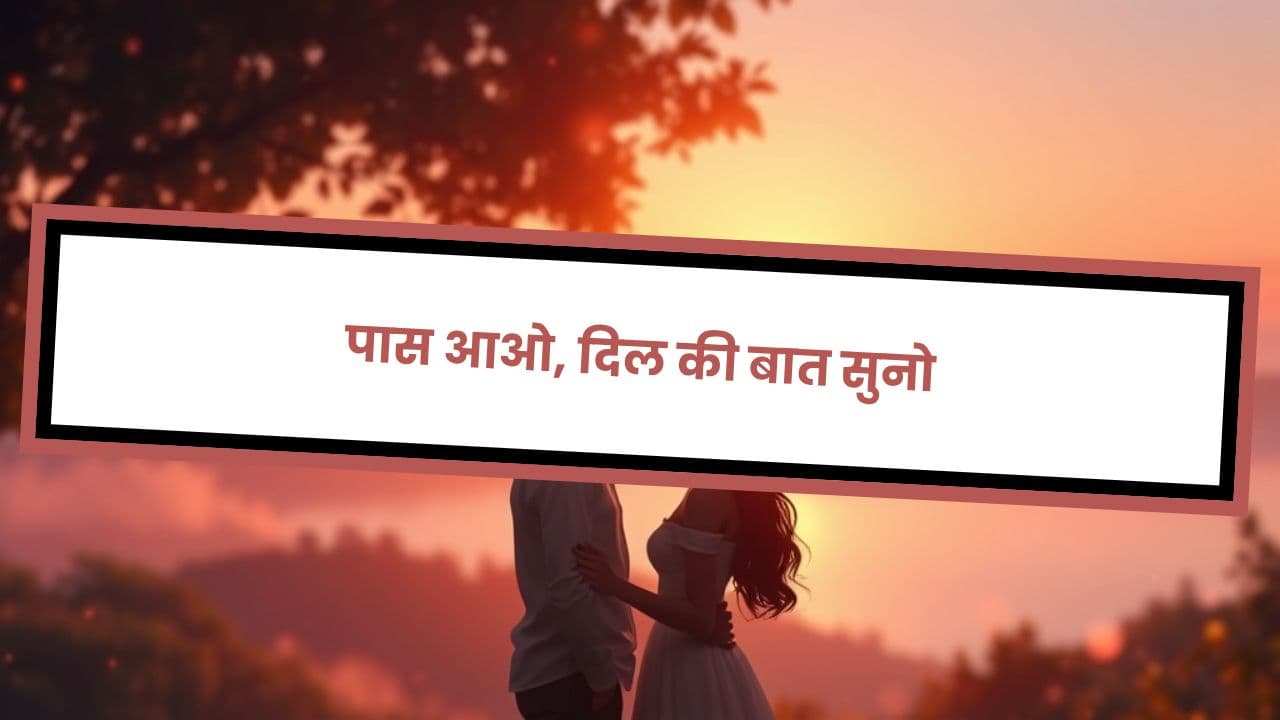 पास आओ, दिल की बात सुनो