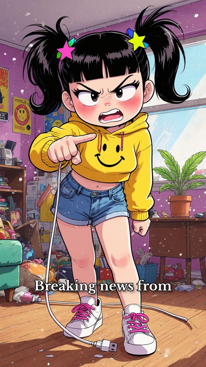 Charger Meltdown Over Unplugged Outlet