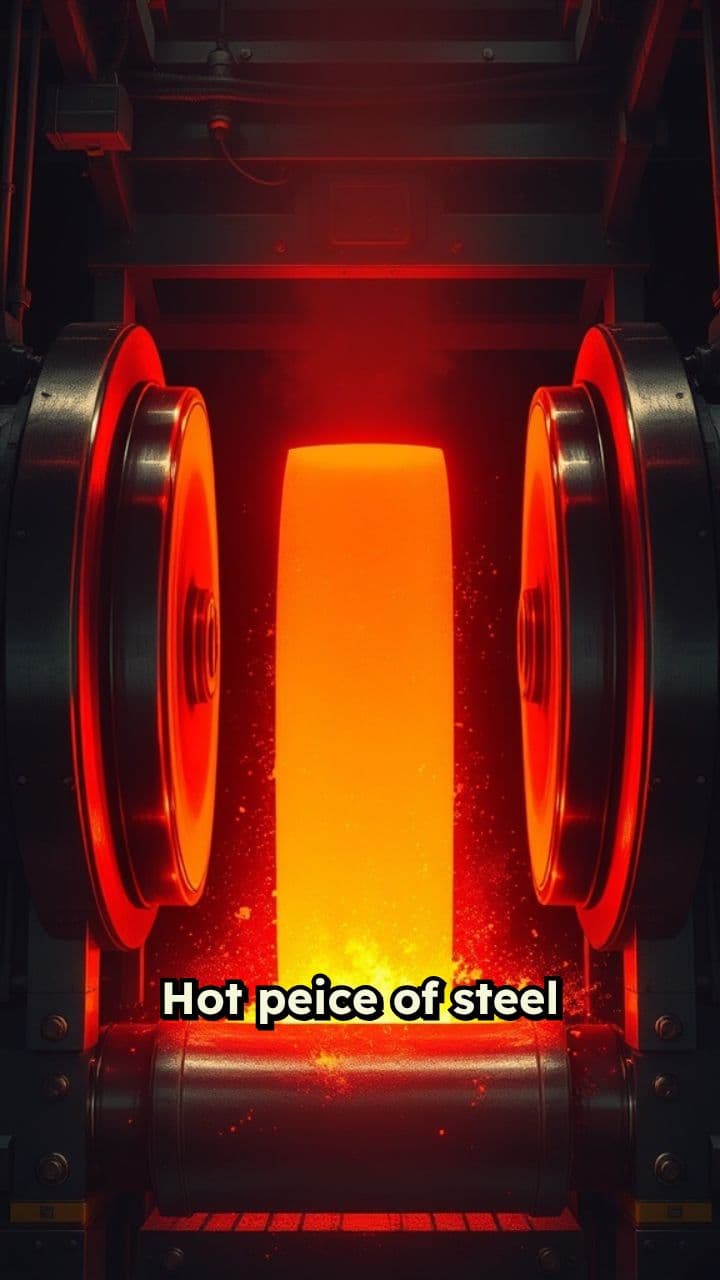 Steel Billet Rolling Process