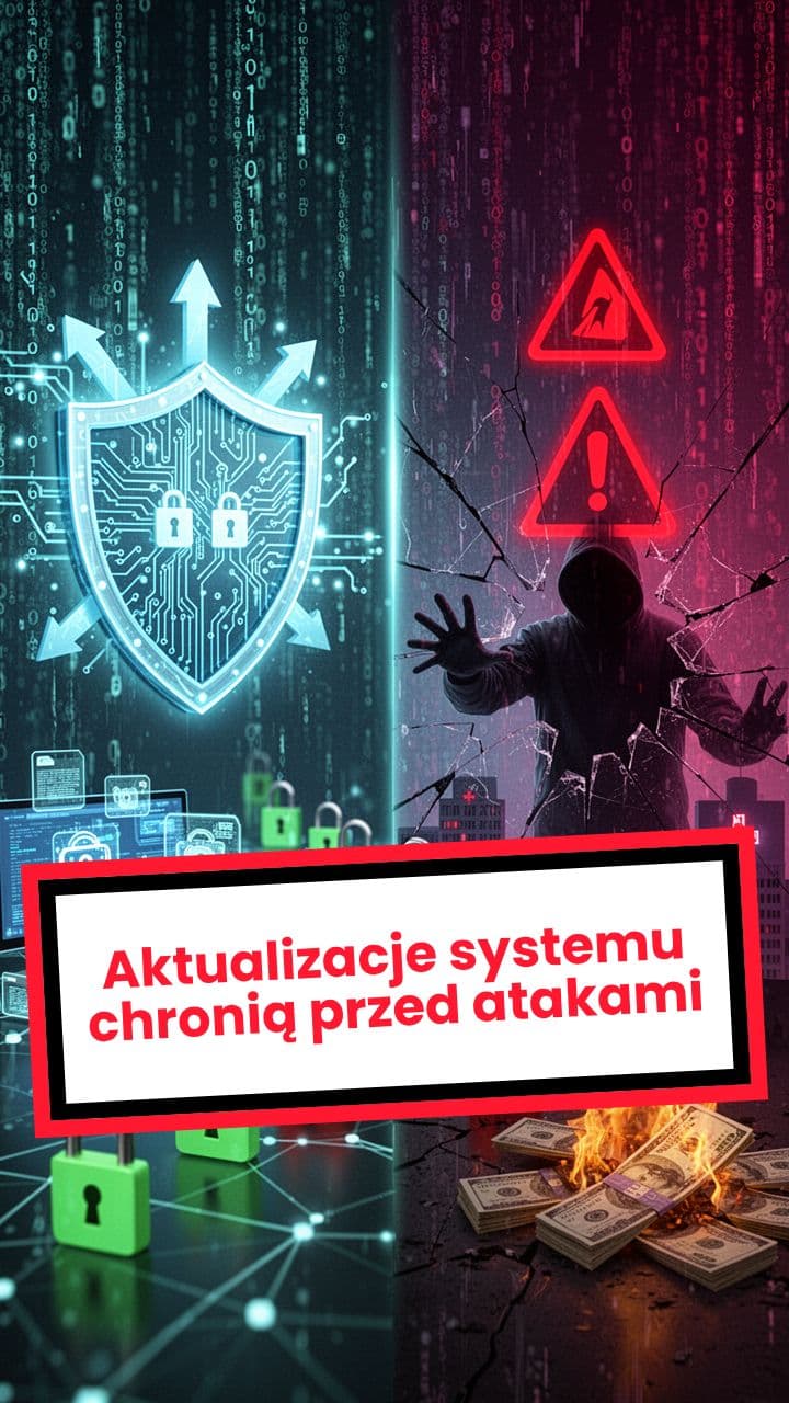Aktualizacje systemu chronią przed atakami