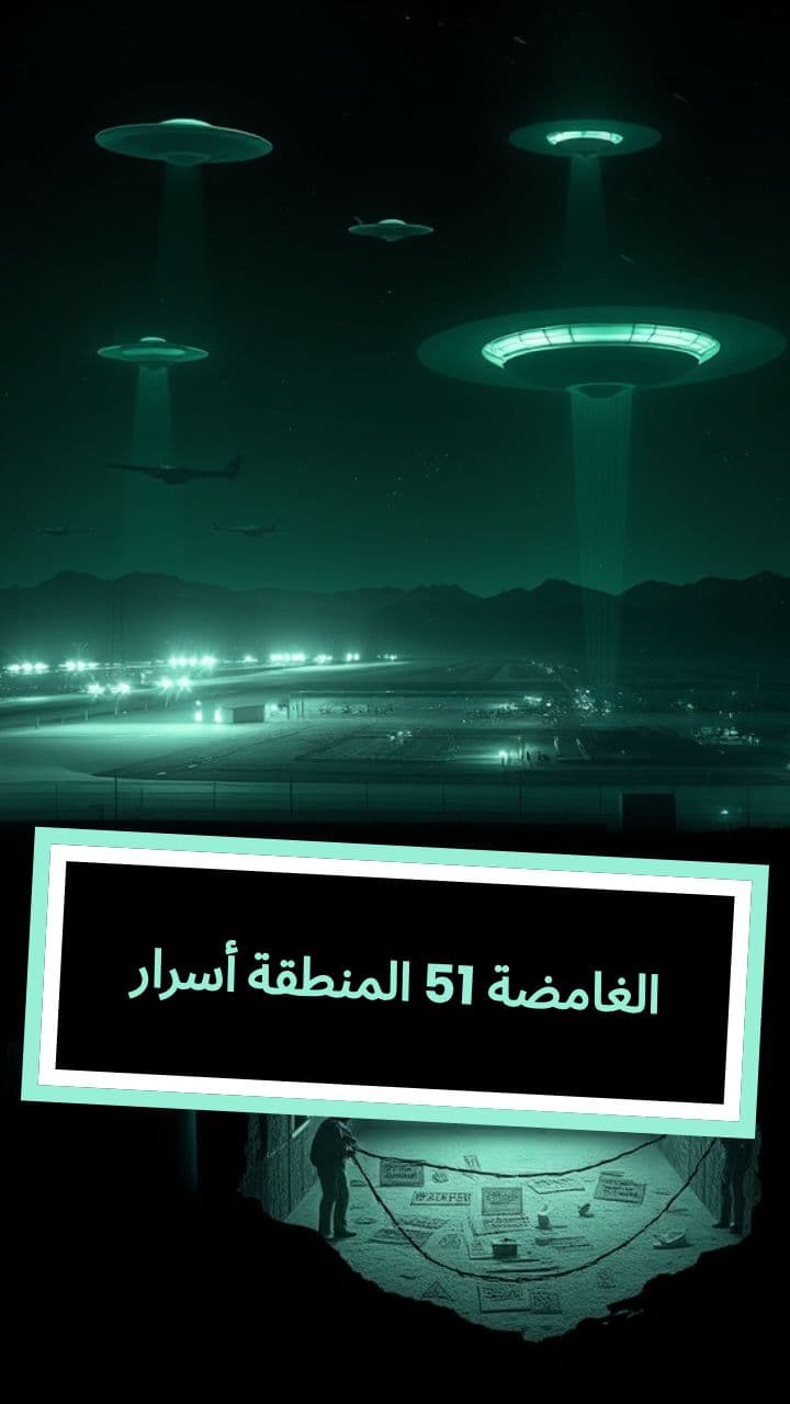 أسرار المنطقة 51 الغامضة