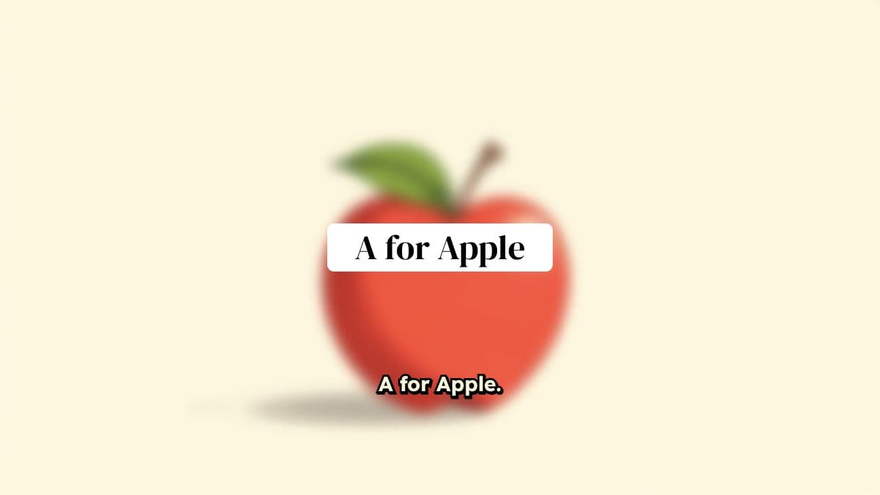 Alphabet Adventure: A to M