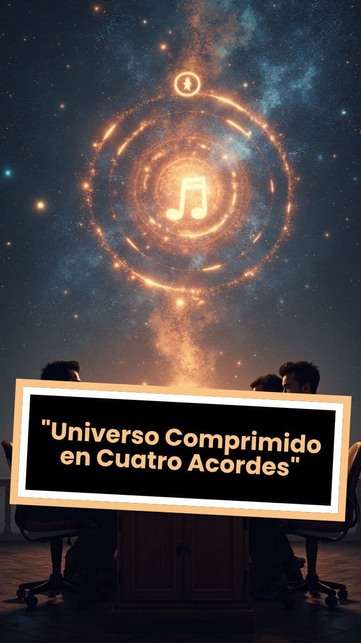 "Universo Comprimido en Cuatro Acordes"