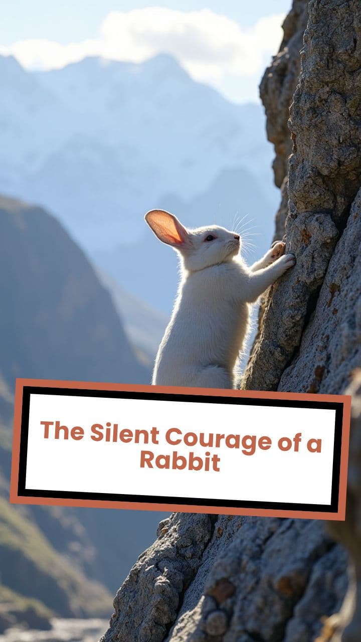 The Silent Courage of a Rabbit