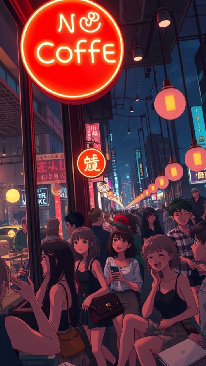 حياة الكوفي والضحك