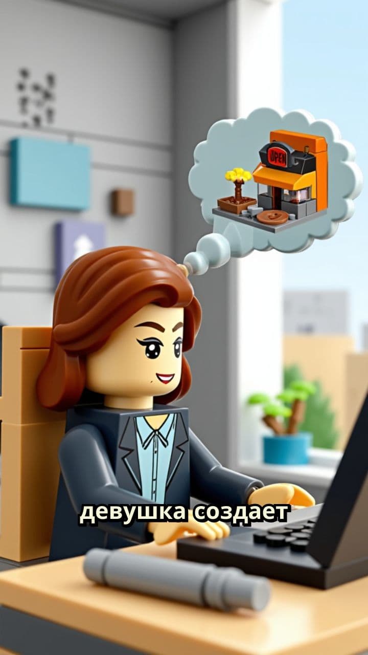 Девушка начинает свой бизнес