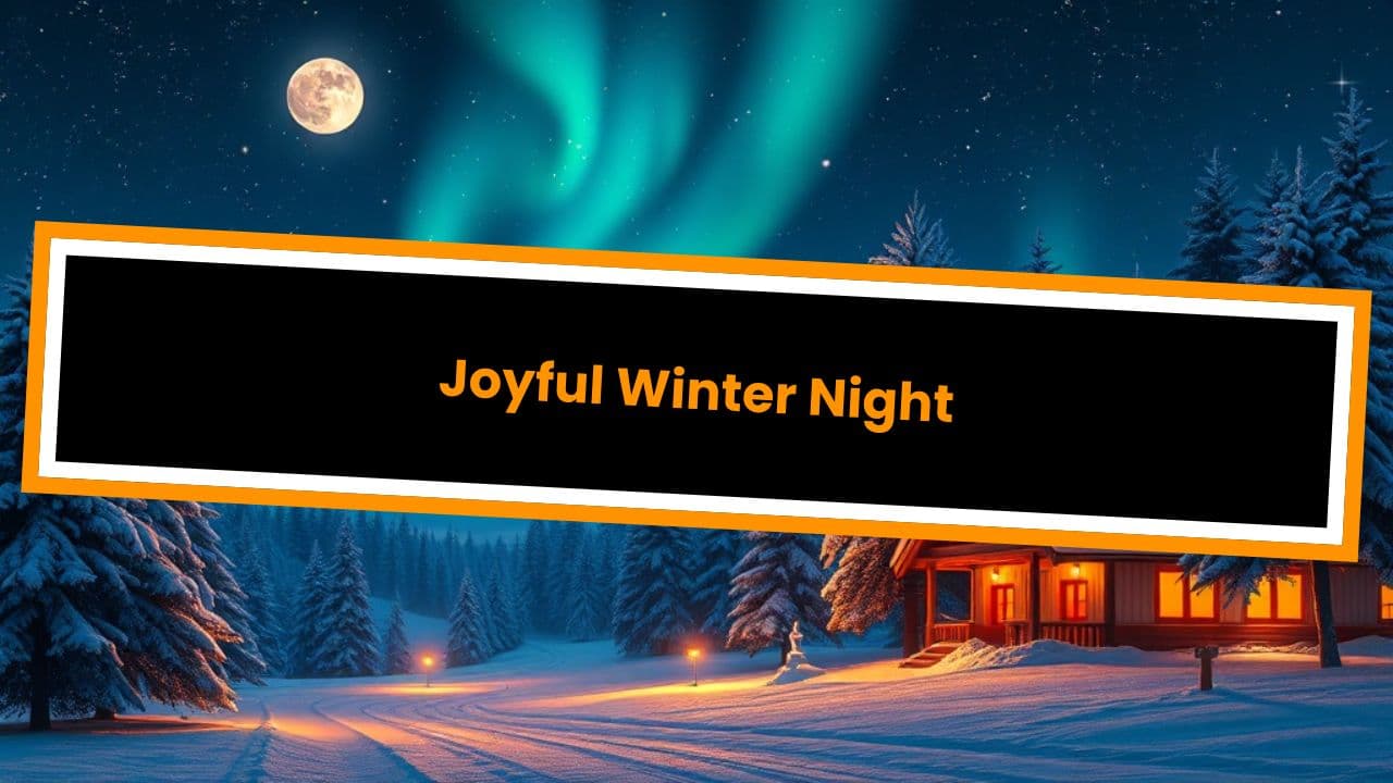 Joyful Winter Night