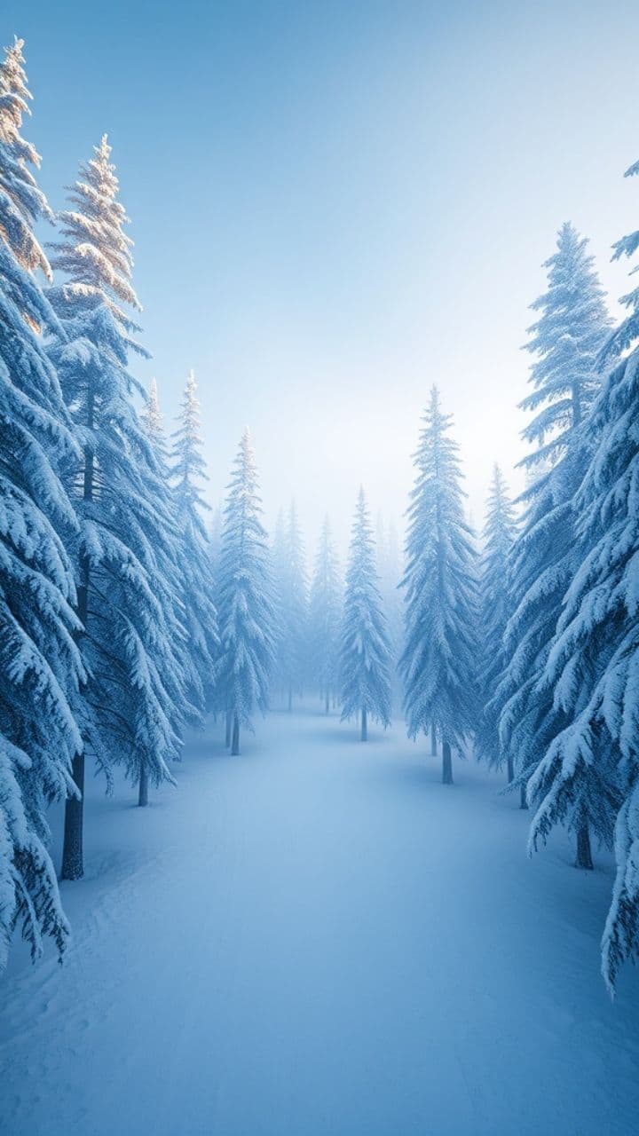 Елочка в лесу