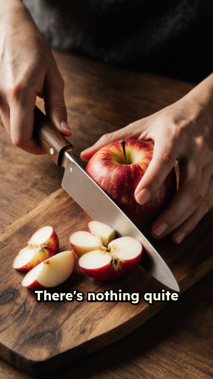 Aesthetic Apple Pie Baking