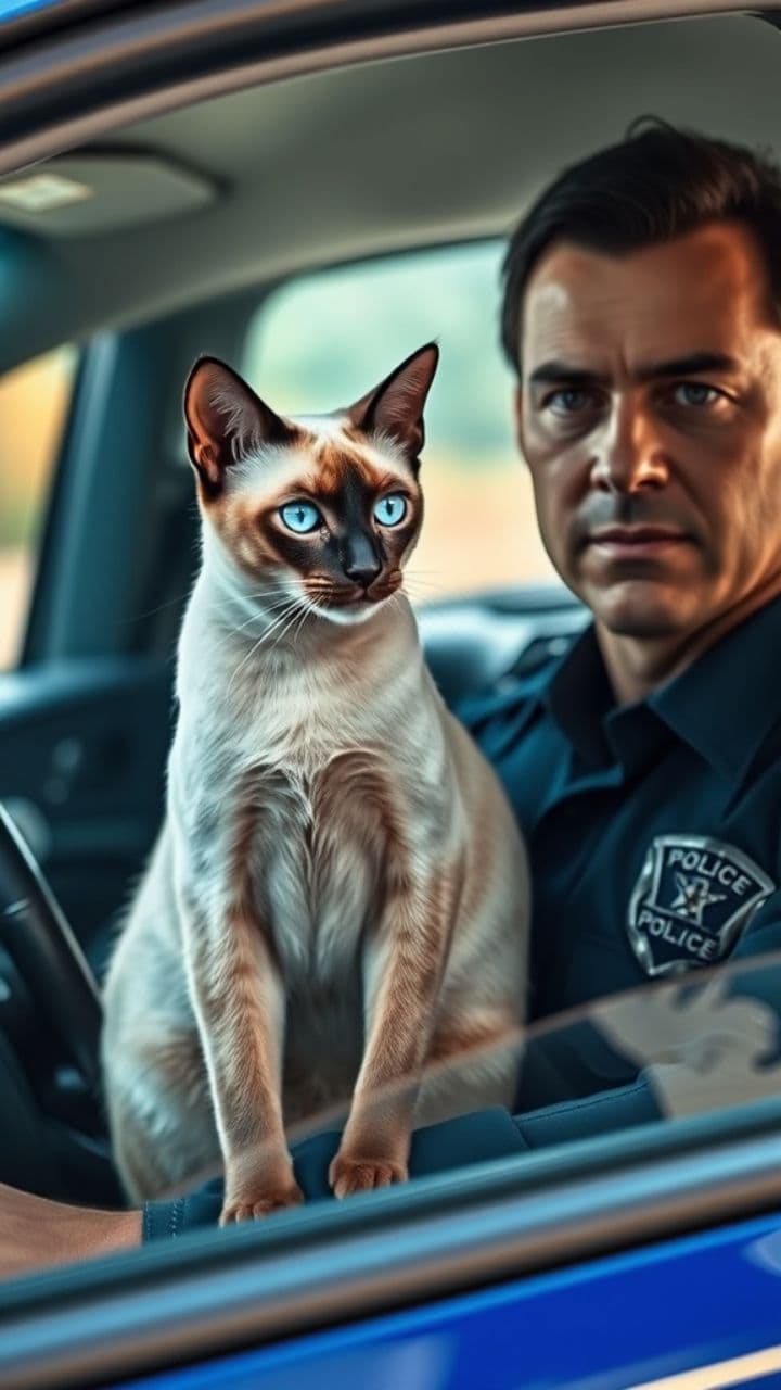Cat Assists Police Investigation