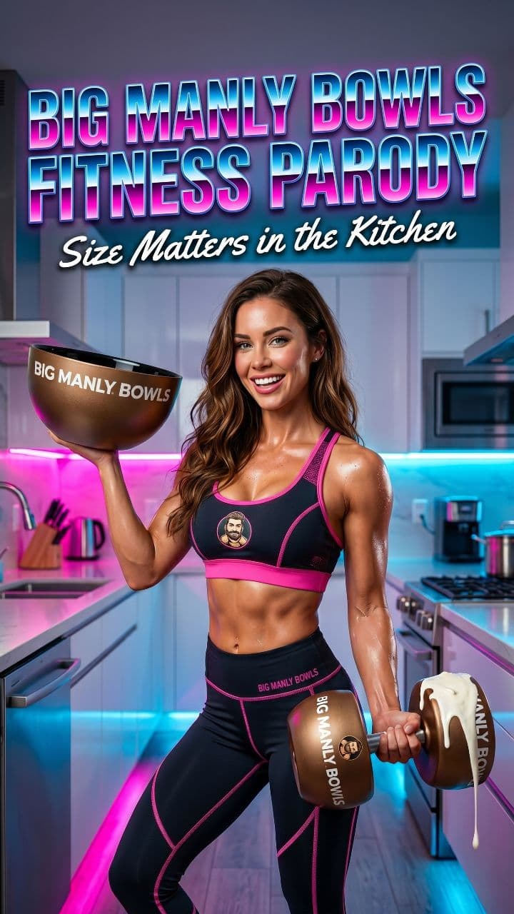 Big Manly Bowls Fitness Parody