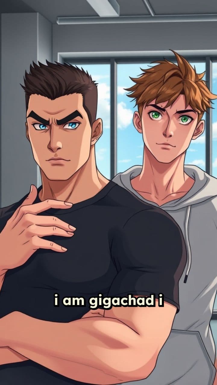 Mewing with Mason as Gigachad