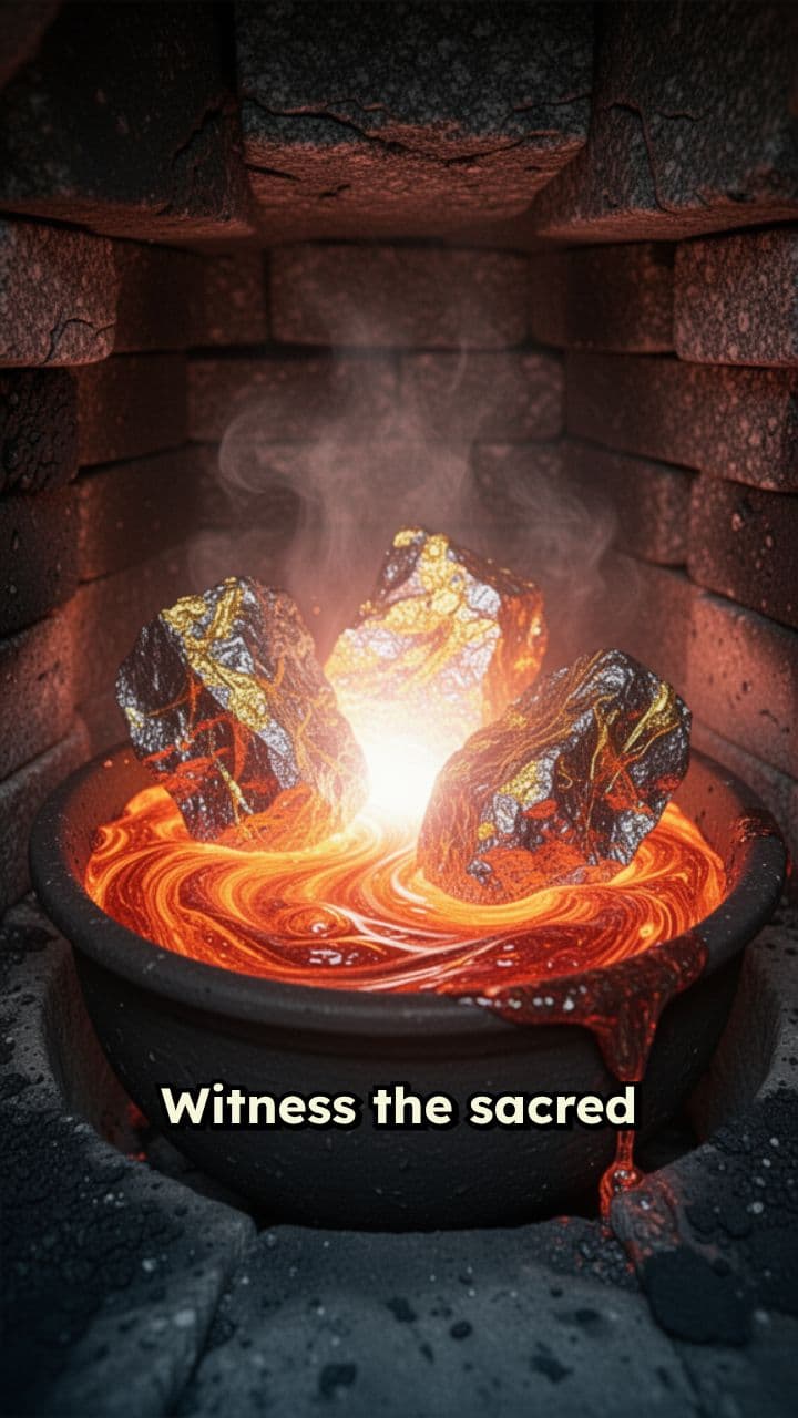 Sacred Panchdhatu: The Birth of Ganesha