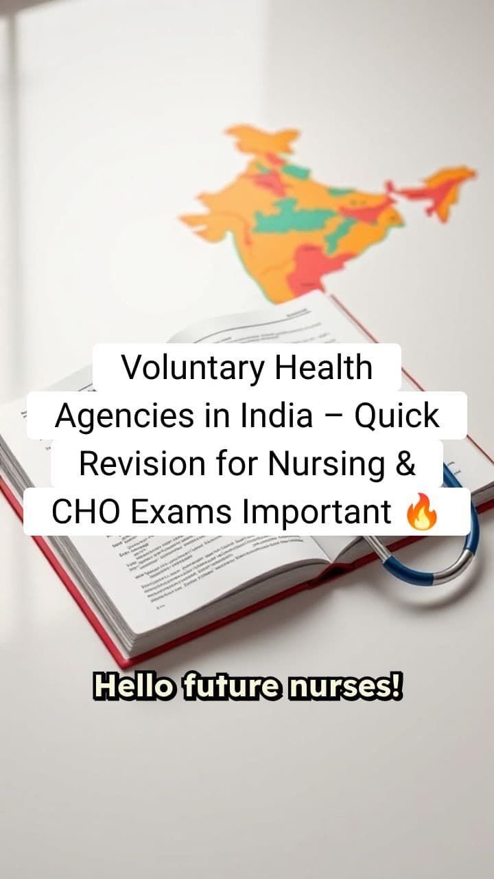 Voluntary Health Agencies in India